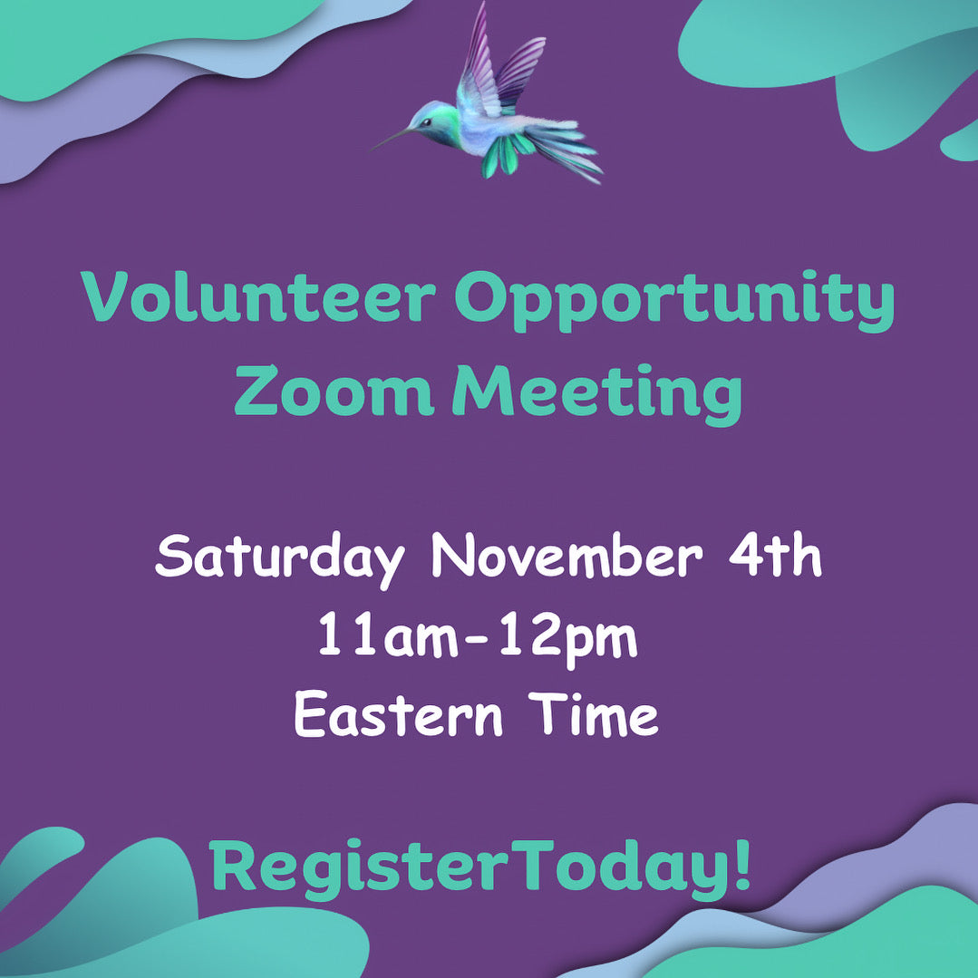 Register NOW for Our Volunteer Opportunity Meeting on Zoom